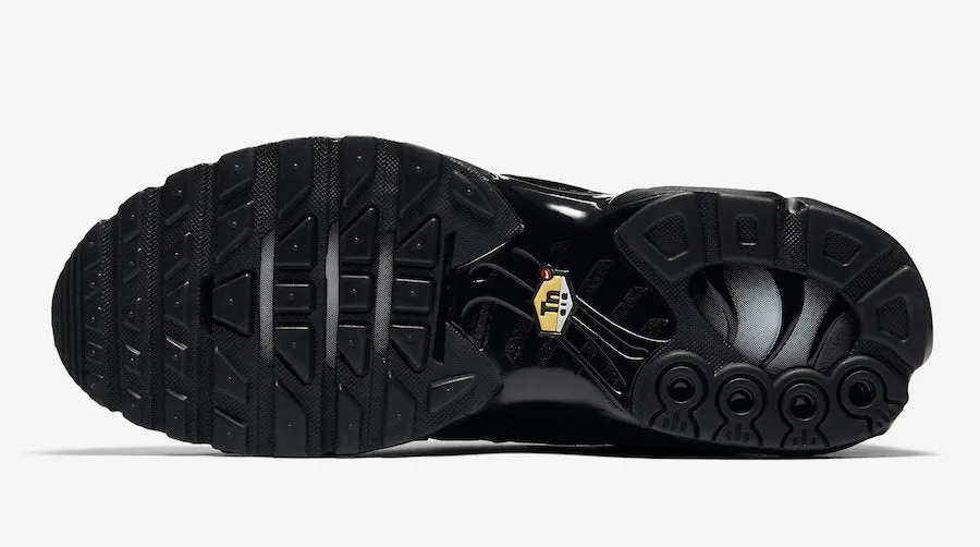 NIKE AIR MAX PLUS x TRIPLE BLACK