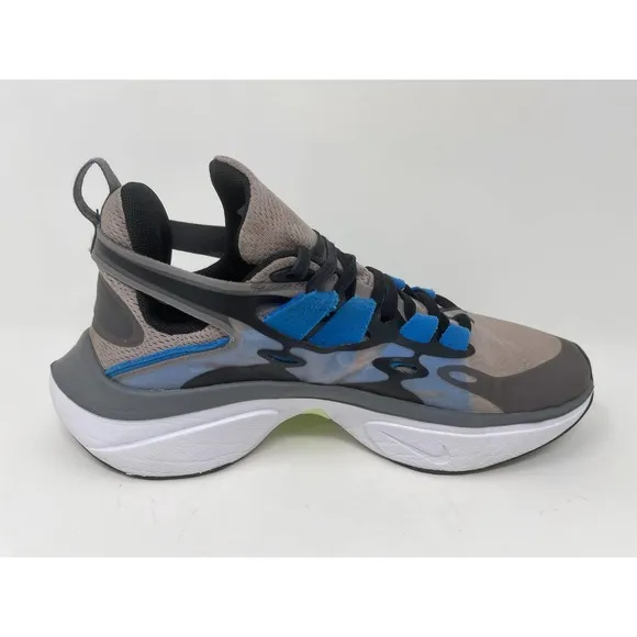 Nike D/MS/X Patchwork Gray Blue Sneakers Mens 7 1/2 1221 L.7.3