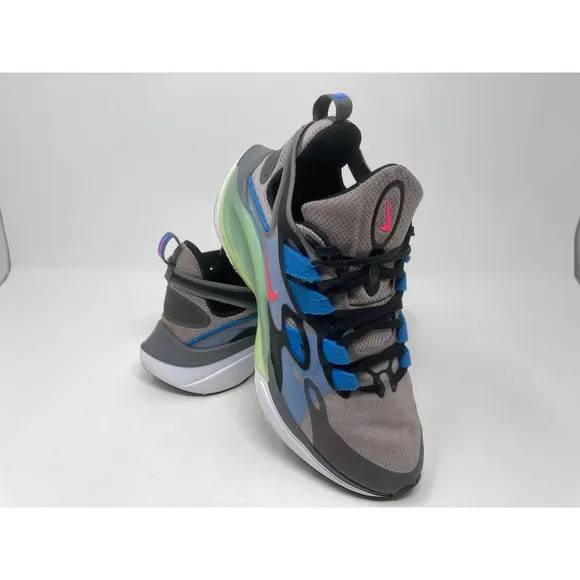 Nike D/MS/X Patchwork Gray Blue Sneakers Mens 7 1/2 1221 L.7.3