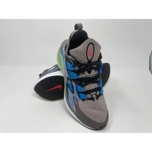 Nike D/MS/X Patchwork Gray Blue Sneakers Mens 7 1/2 1221 L.7.3