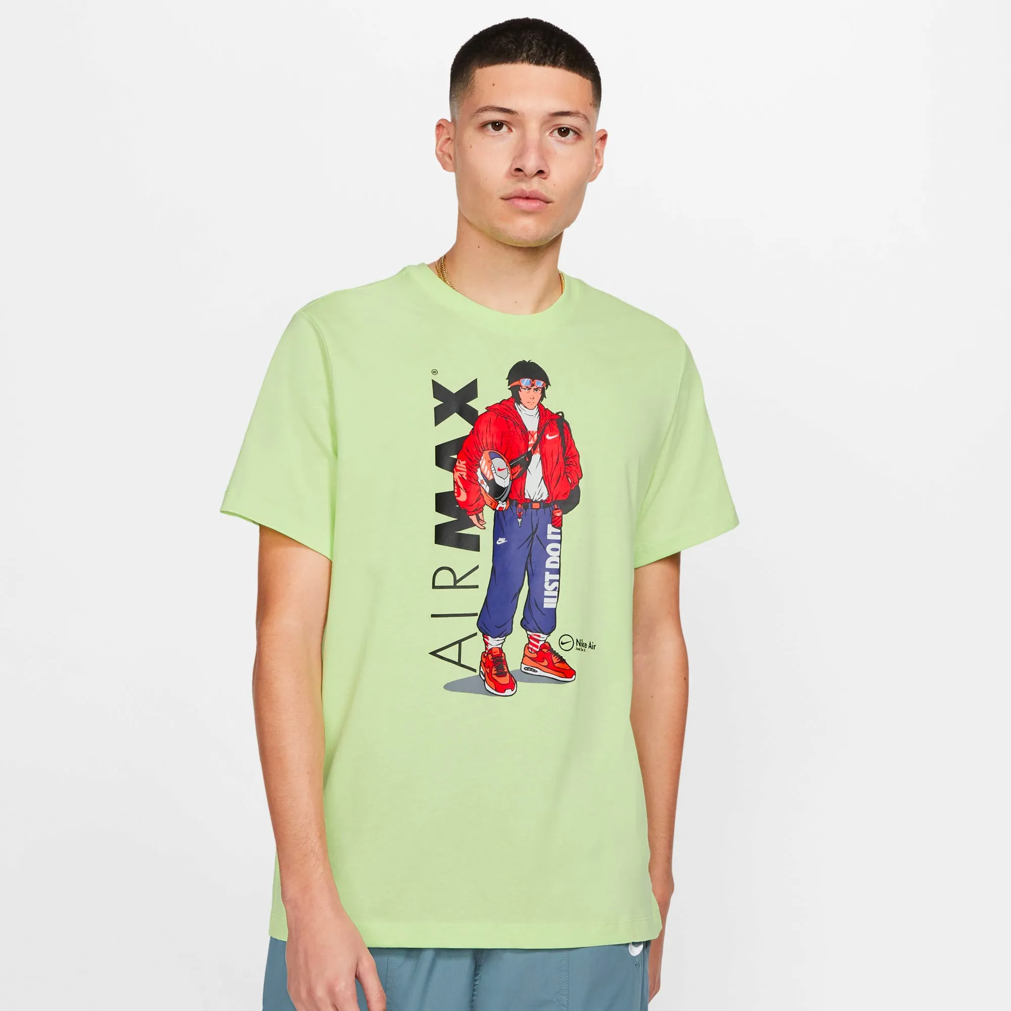 Nike Mens Sportswear 'Liquid Lime' T-Shirt