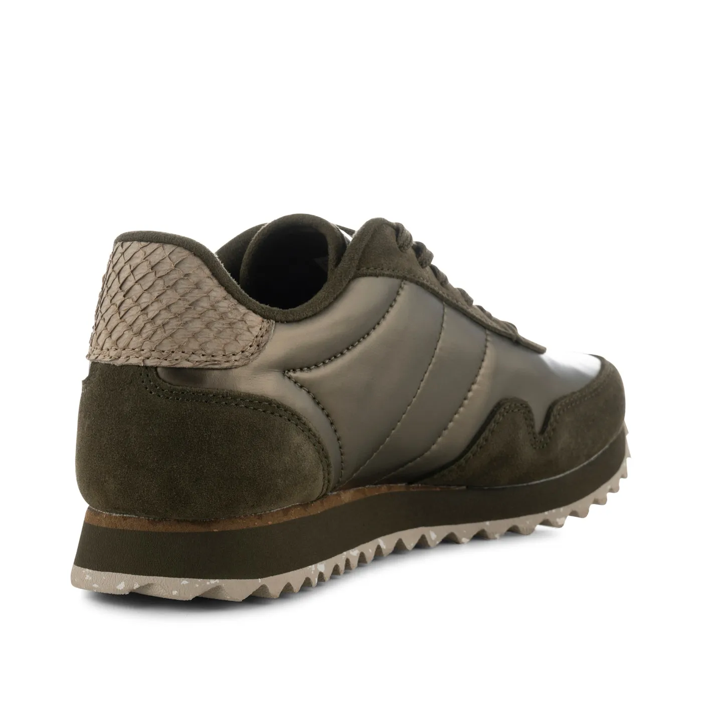 Nora III Metallic Nylon - Moss