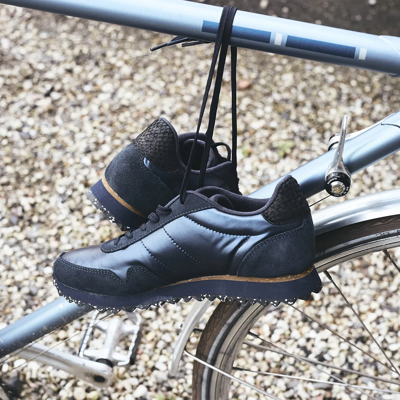 Nora III Metallic Nylon - Navy