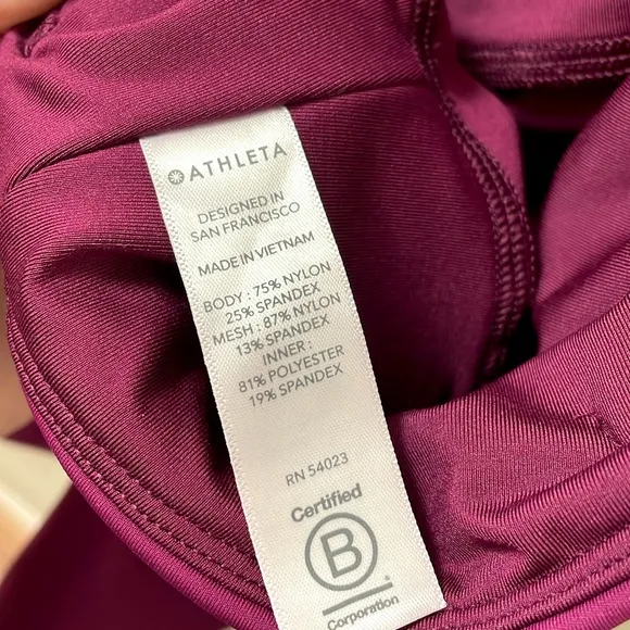 NWT Athleta Match Point Skort in Velvet Plum