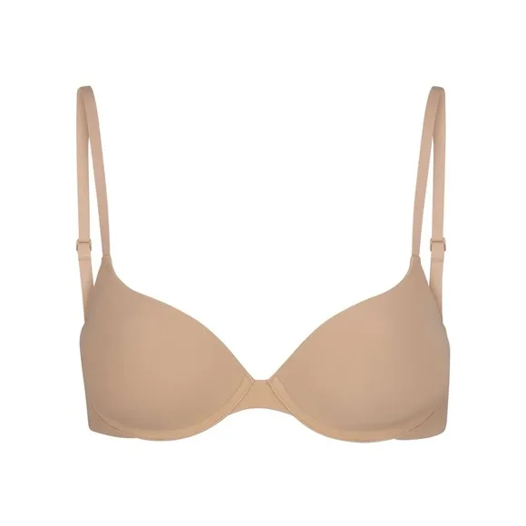 NWT Skims Fits Everybody Push Up Demi Bra in Clay - Size 32DD