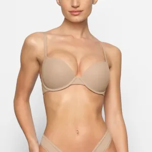 NWT Skims Fits Everybody Push Up Demi Bra in Clay - Size 32DD