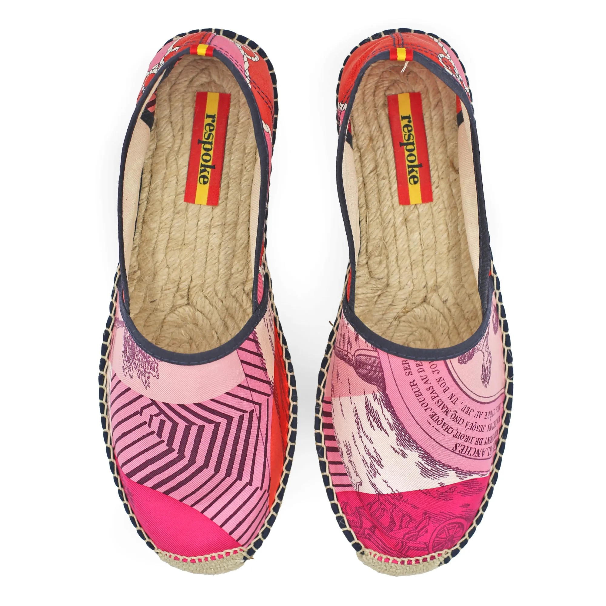 OMNIBUS CORDA Pink Classic Espadrilles