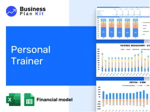 Personal Trainer Financial Model Example