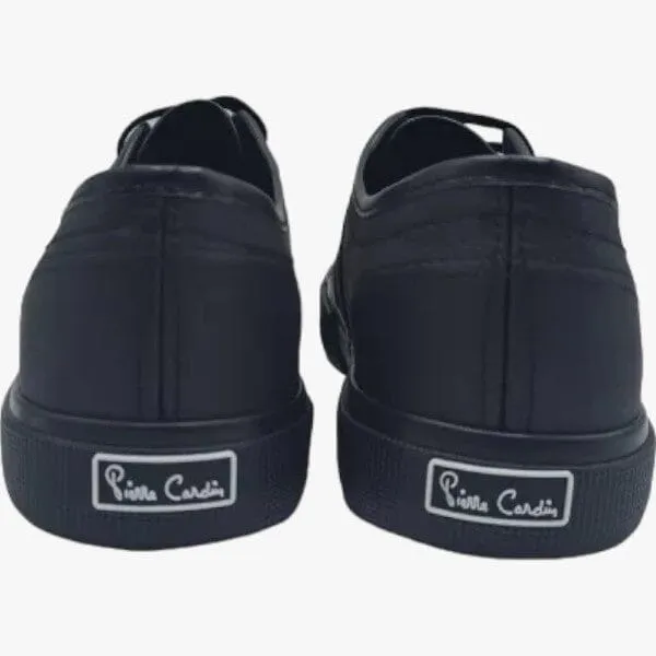 Pierre Cardin Men's Justin Pu Leather Sneaker Black
