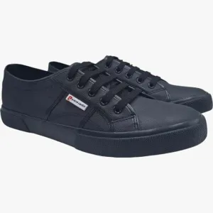 Pierre Cardin Men's Justin Pu Leather Sneaker Black
