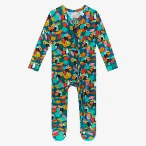 Posh Peanut Rio Footie with Zipper
