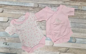Premature Baby Girl Pack Of 2 Rabbit Design Vests