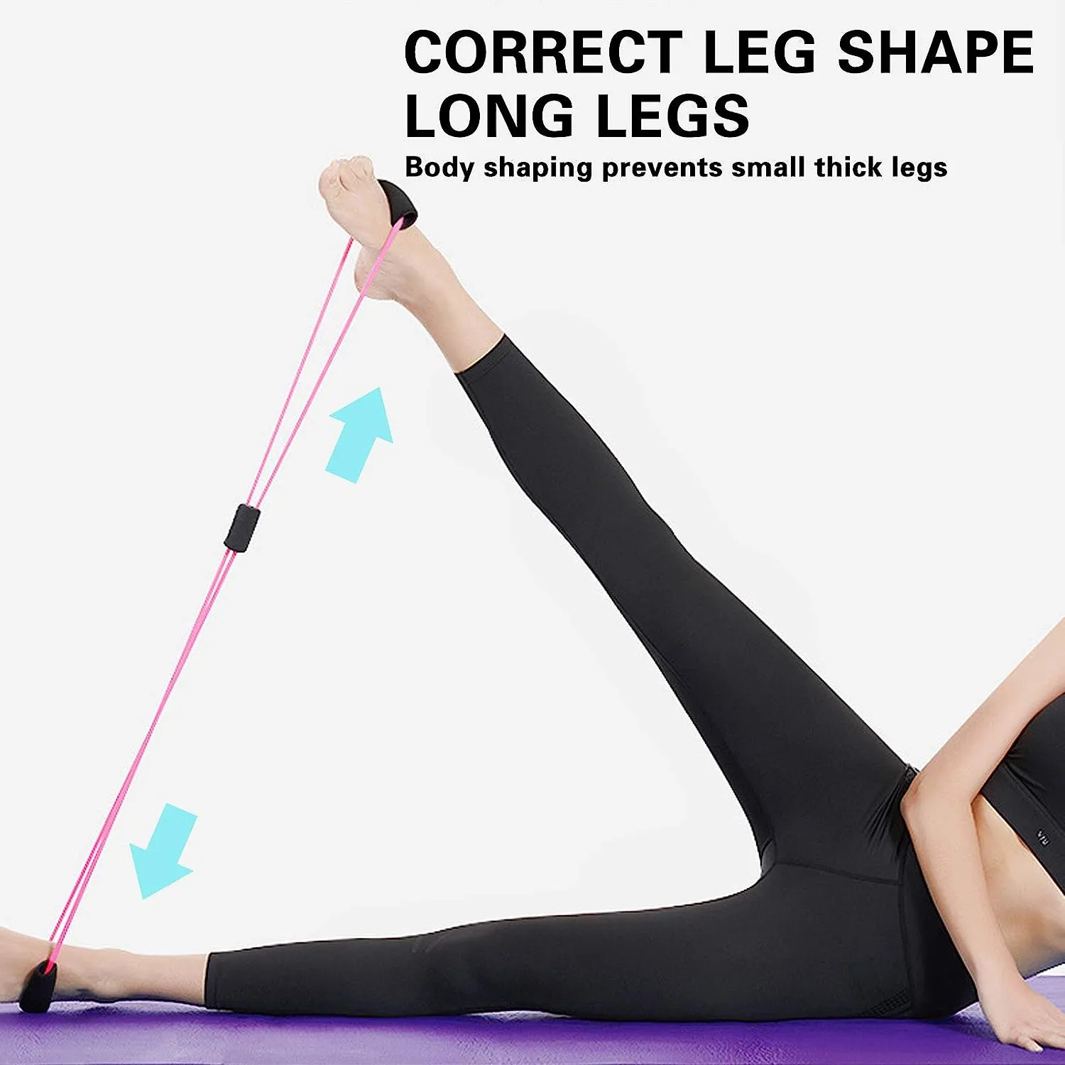 Premium Pedal Resistance Band – Multifunctional Arm, Leg, and Abdominal Trainer for Weight Loss, Bodybuilding, and Full-Body Home Workouts