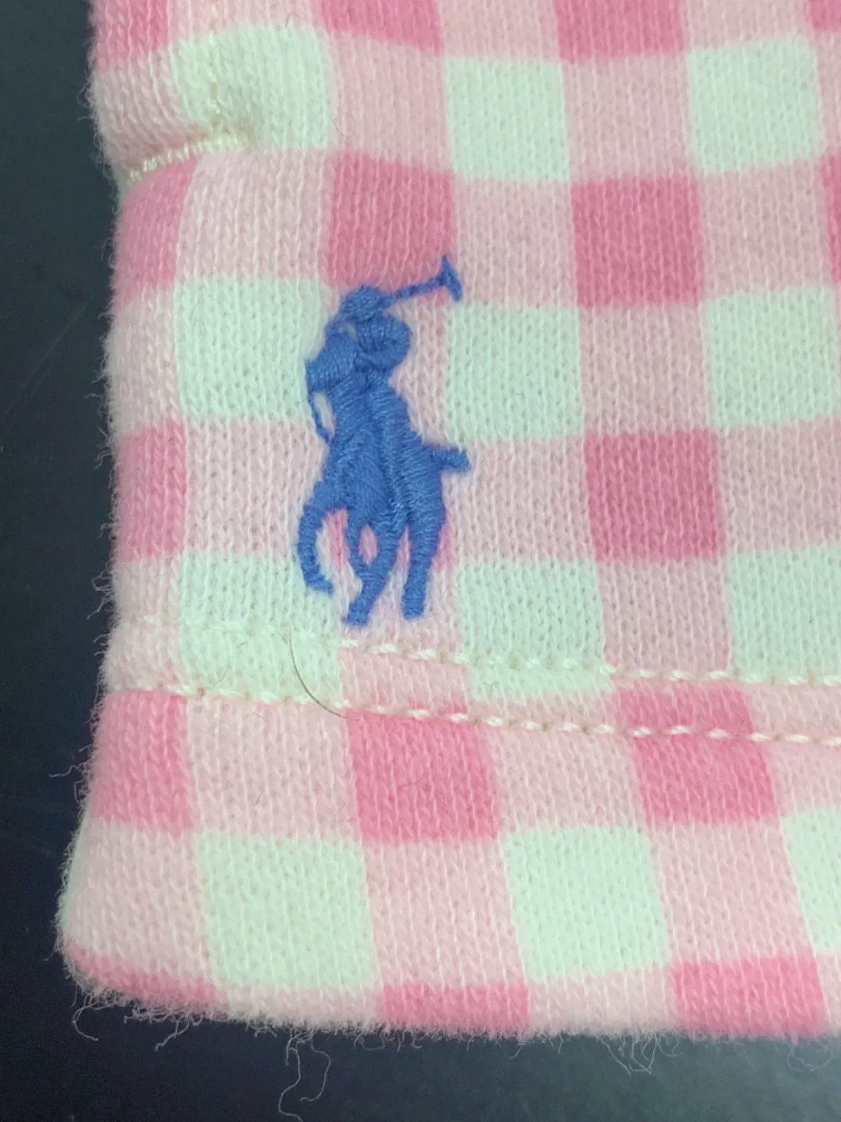 Ralph Lauren Pink Gingham Shorts 2 Years