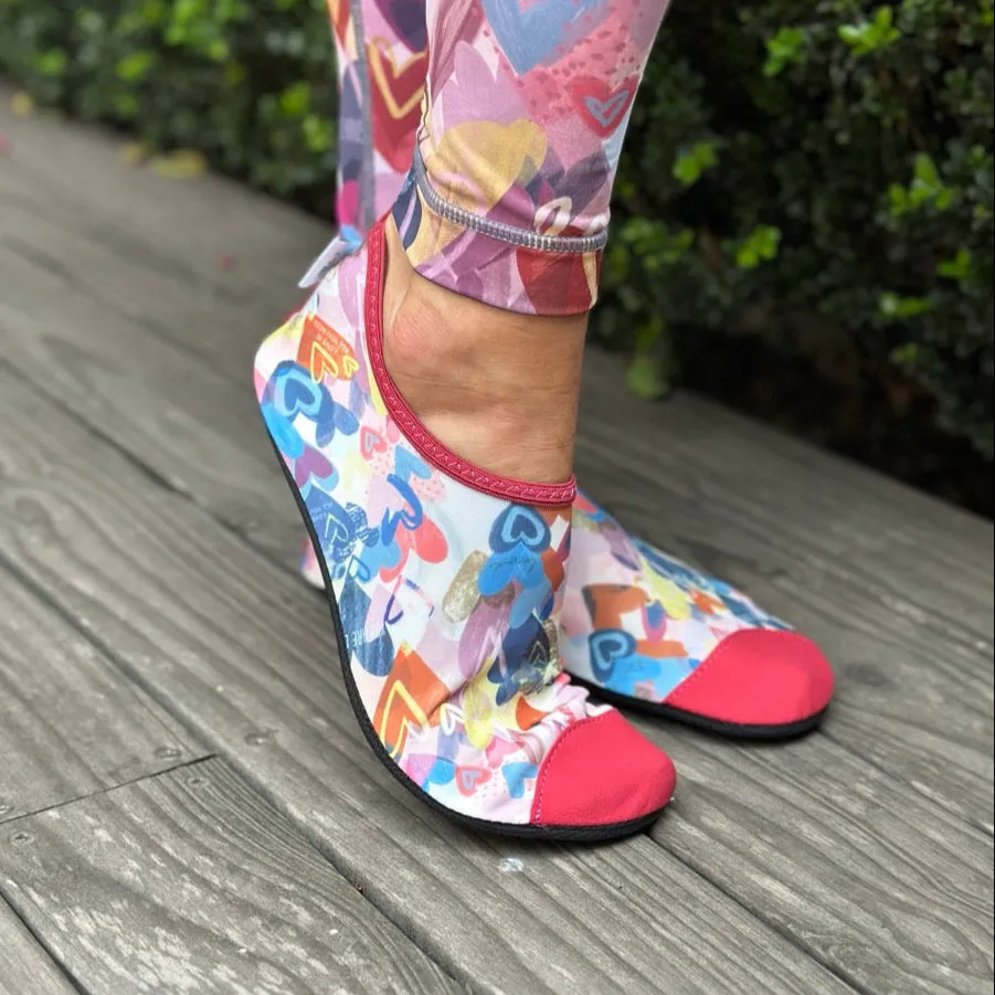 Rebounding Shoes - Soles | Self-Love Hearts