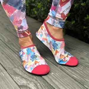 Rebounding Shoes - Soles | Self-Love Hearts