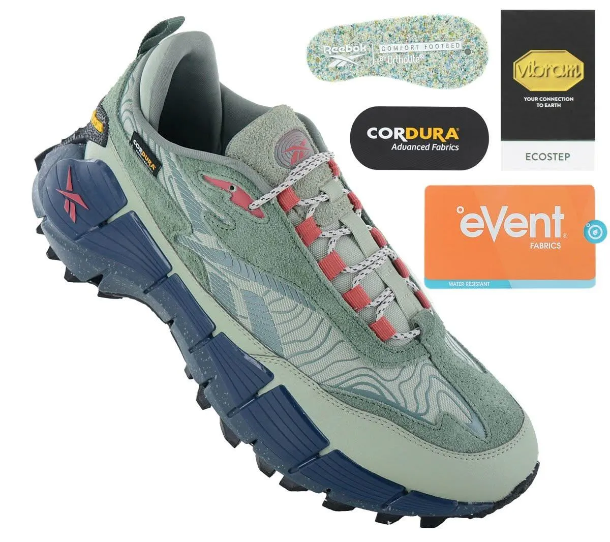 Reebok ZIG Kinetica 2.5 Edge - Herren Sneakers Outdoor Schuhe 100074670