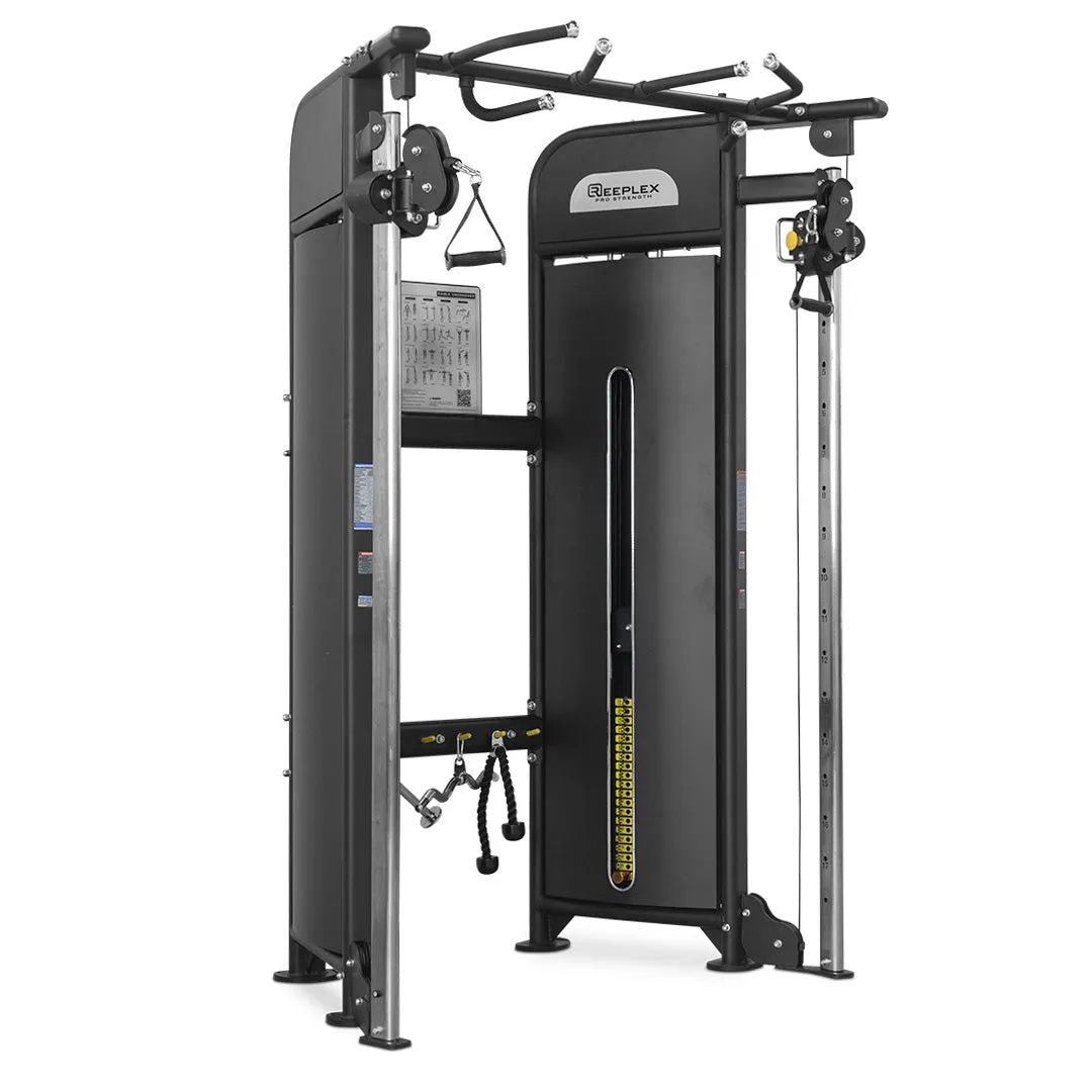 Reeplex Commercial Functional Trainer with 2 x 150kg Weight Stacks