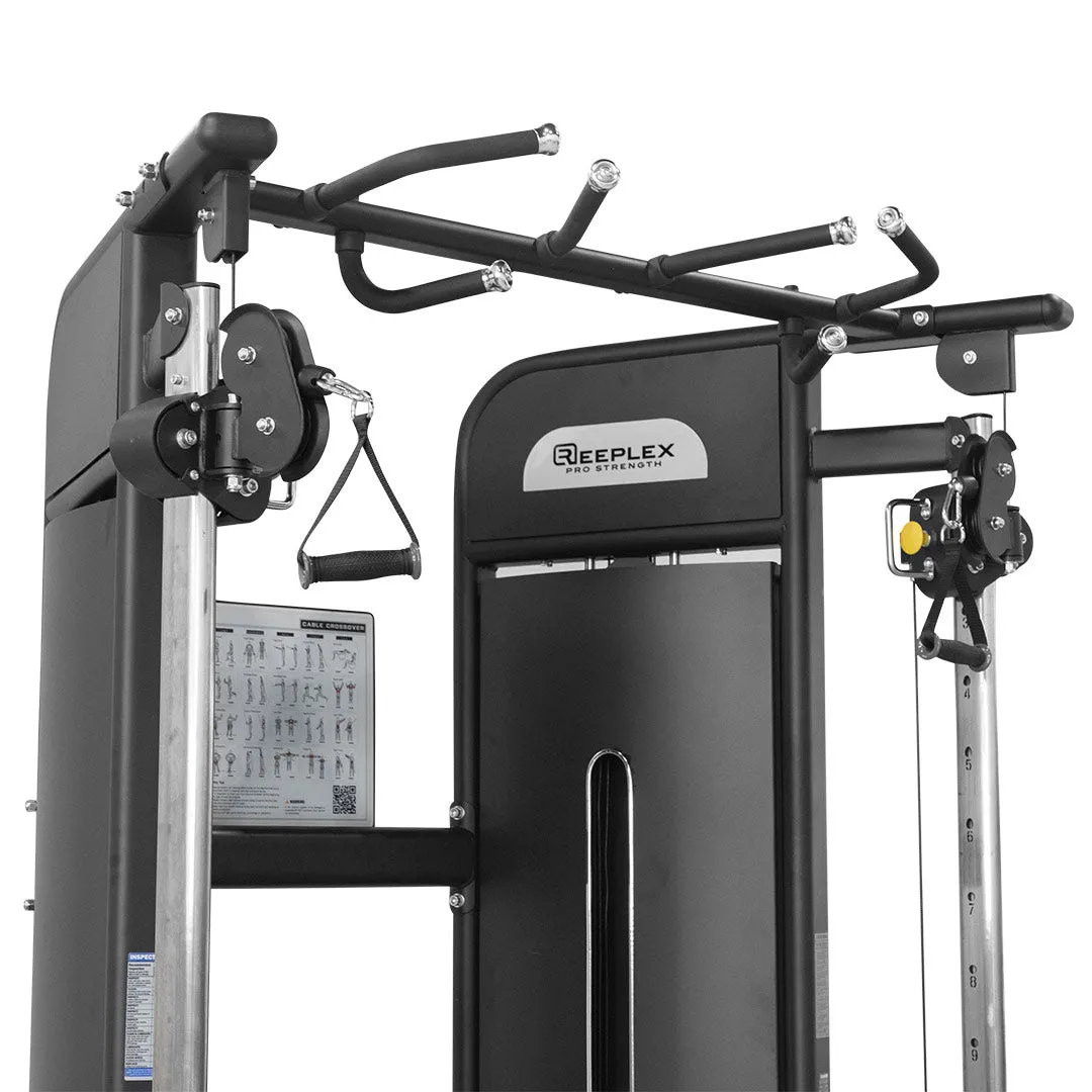Reeplex Commercial Functional Trainer with 2 x 150kg Weight Stacks
