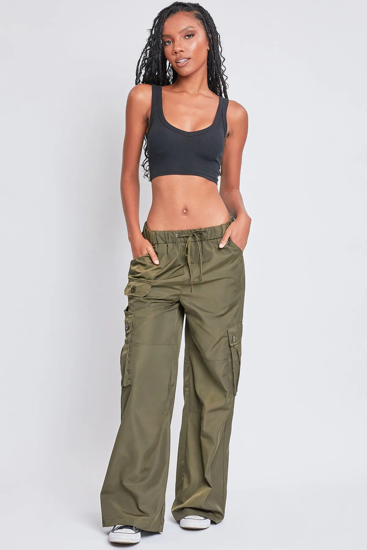 Relaxed Nylon Cargo Pants, Pack of 6