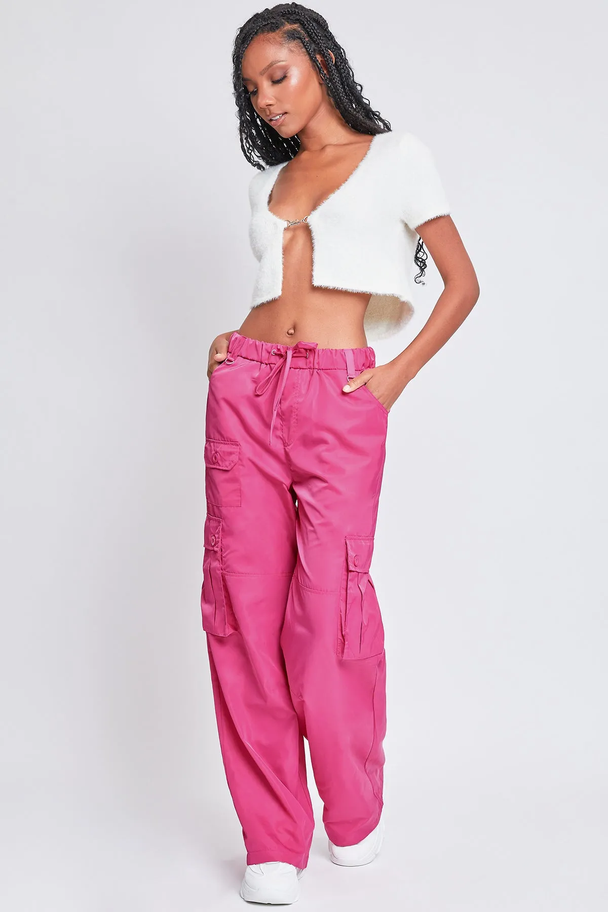 Relaxed Nylon Cargo Pants, Pack of 6