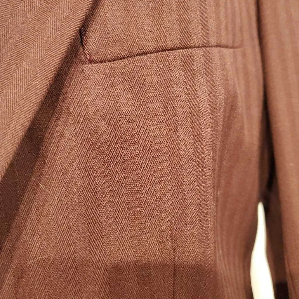RJ Becht Burgundy Men's Coat