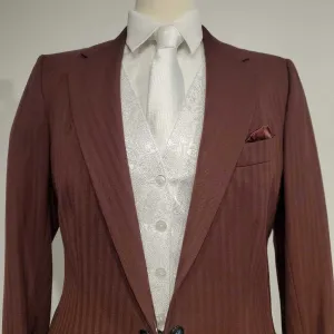 RJ Becht Burgundy Men's Coat