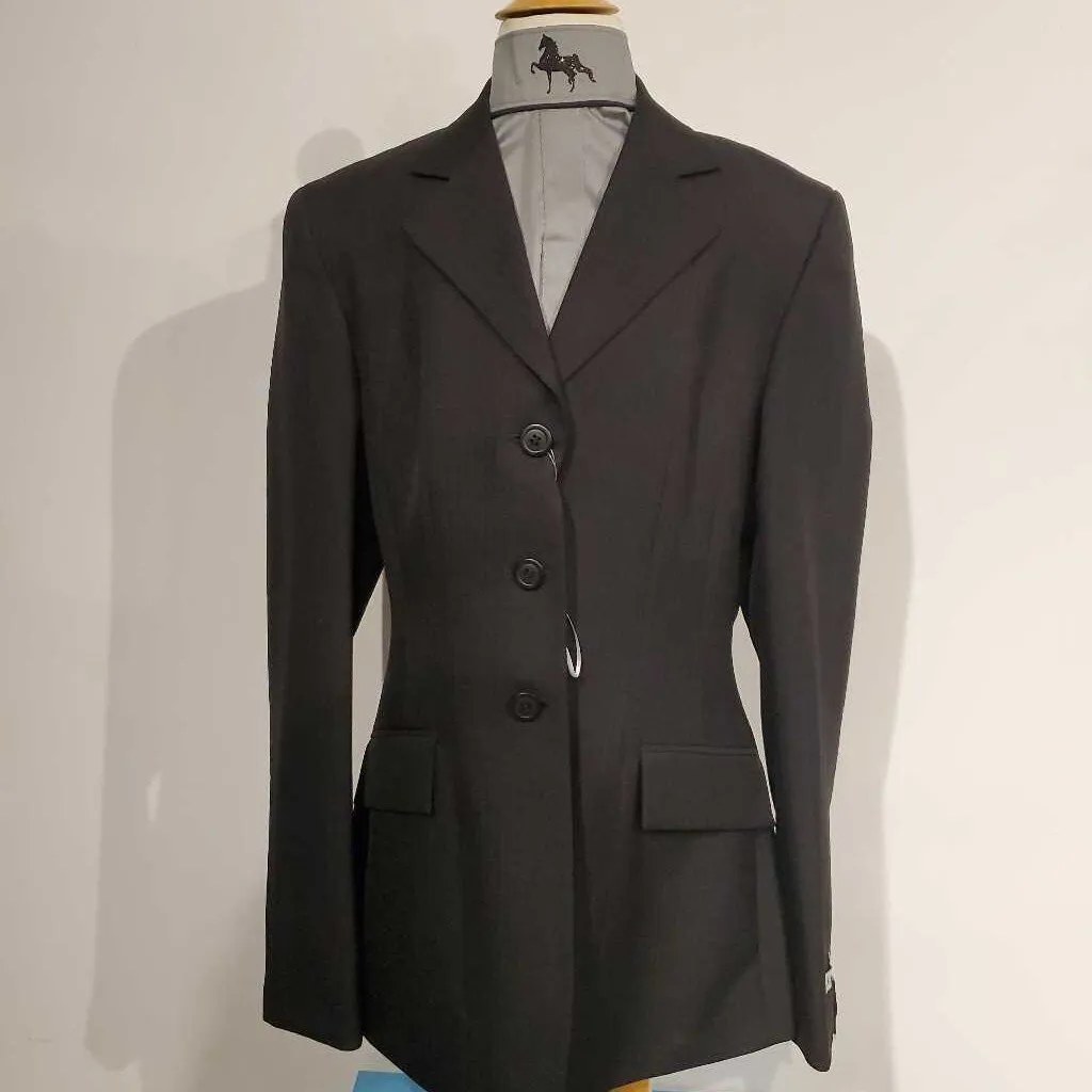 RJ Classics New Black Shadowstripe Hunt Coat 2L