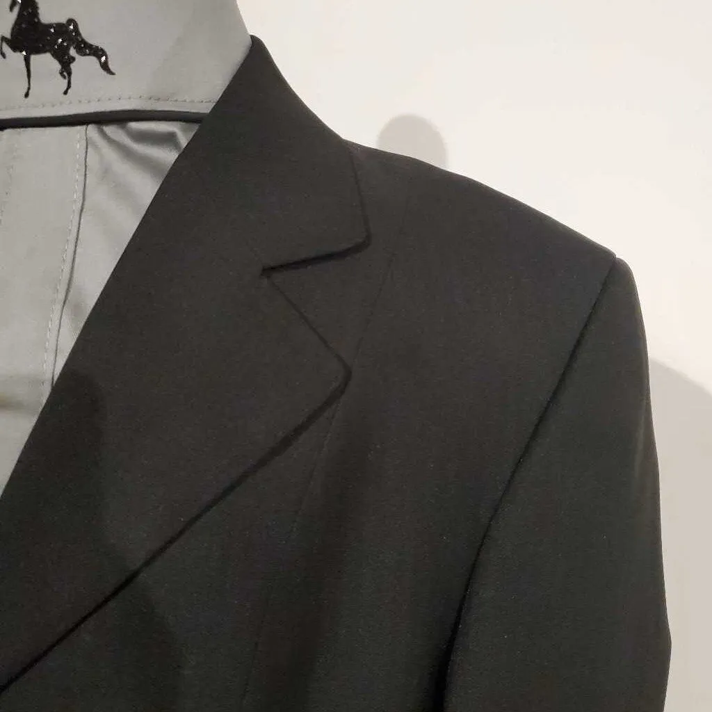 RJ Classics New Black Shadowstripe Hunt Coat 2L