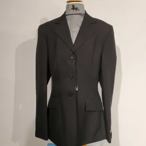 RJ Classics New Black Shadowstripe Hunt Coat 2L