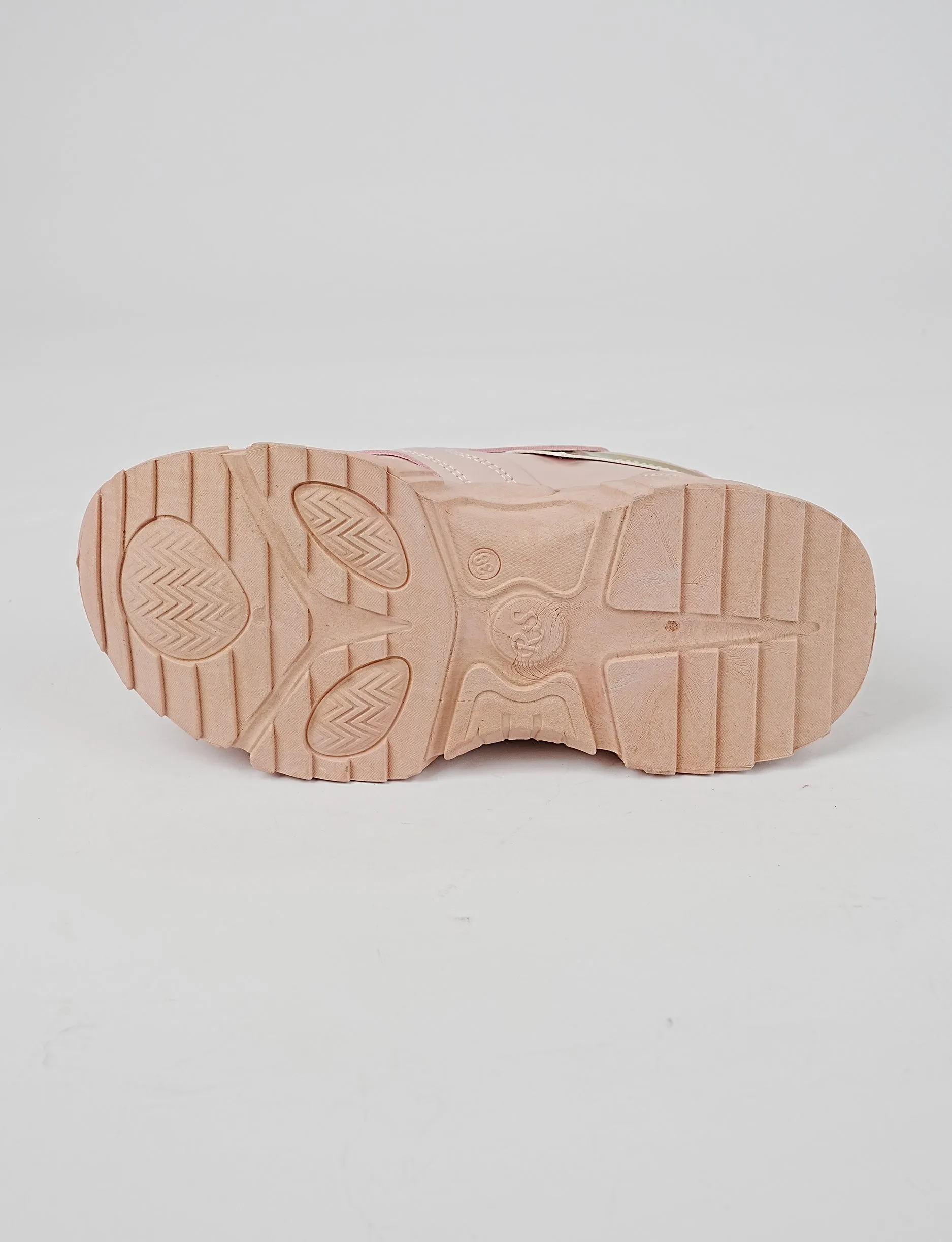 Rosegold Radiance Chunky Sneakers