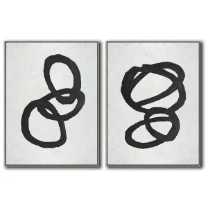 Set of 2 Minimal Art S39