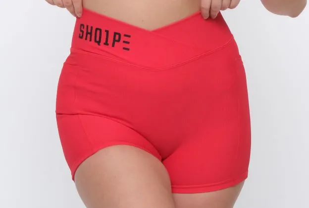 Shorts   Tank Top Red Color/Black Logo