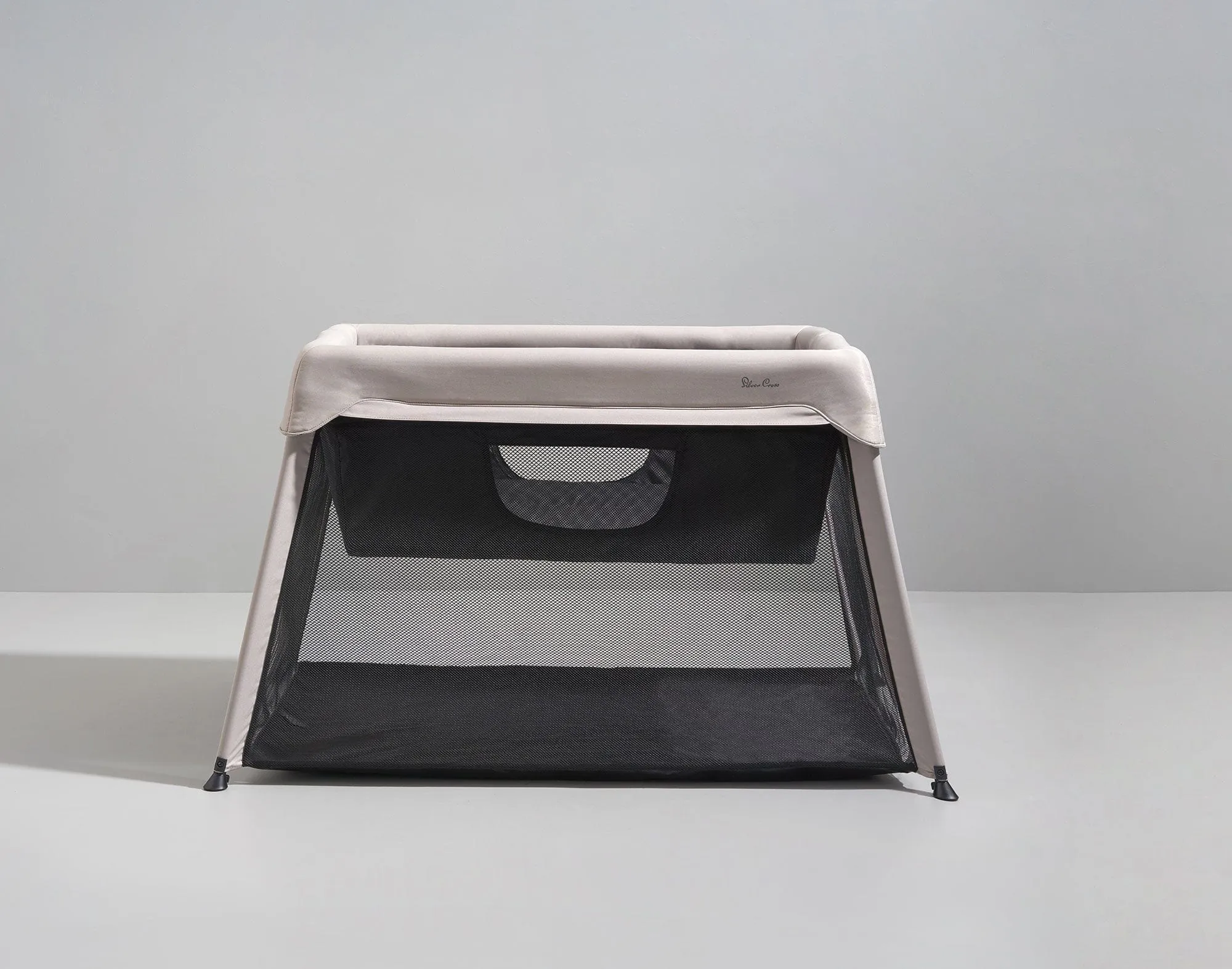 Silver Cross Slumber Travel Cot - Stone