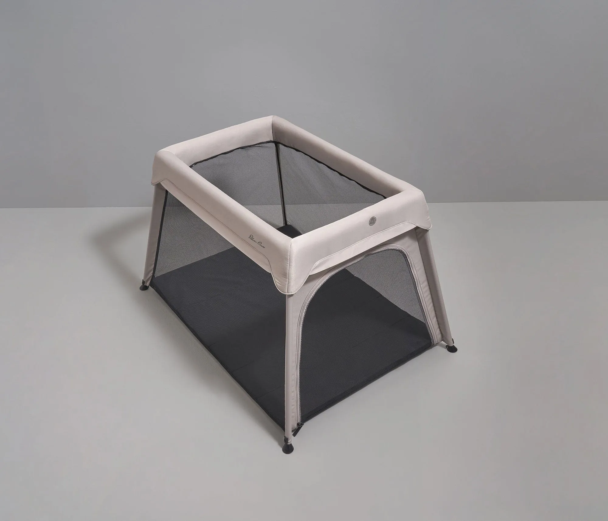 Silver Cross Slumber Travel Cot - Stone