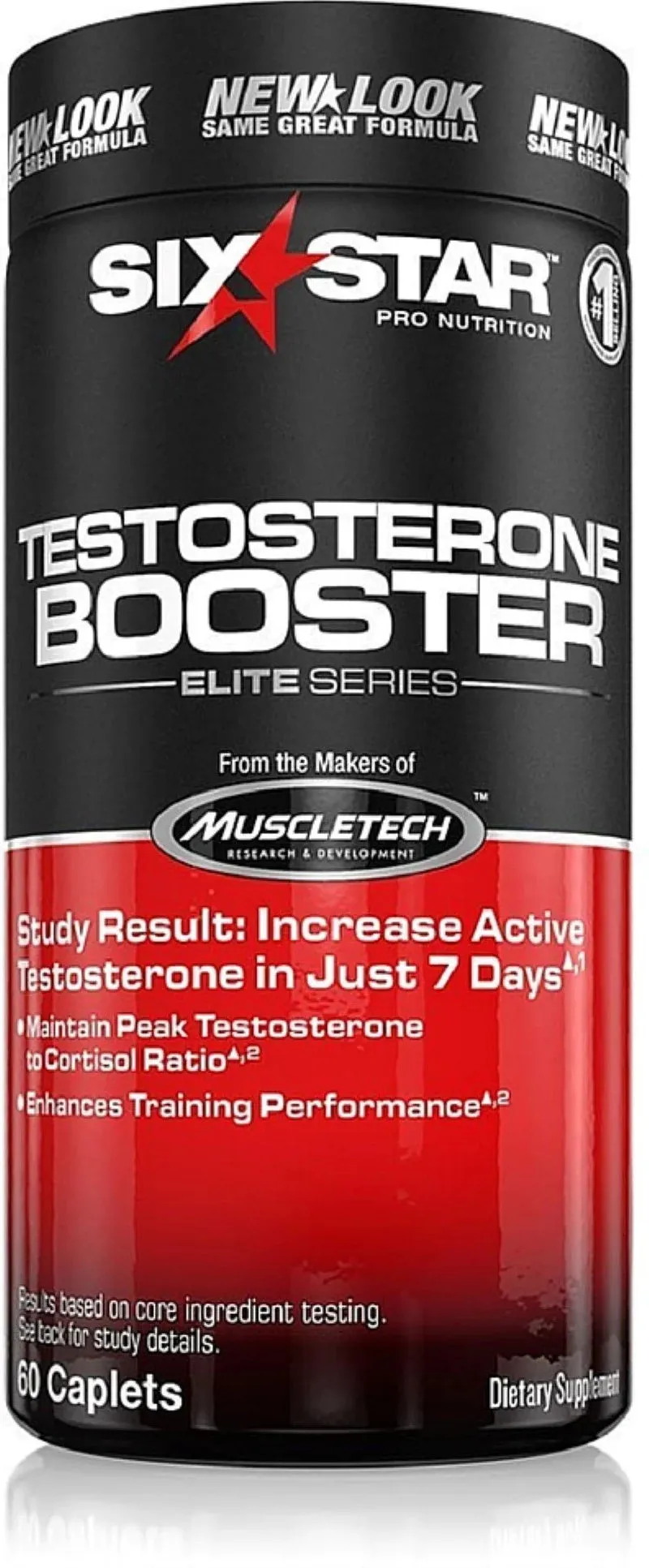 Six Star Testosterone Booster Elite Series Caplets 60 Each
