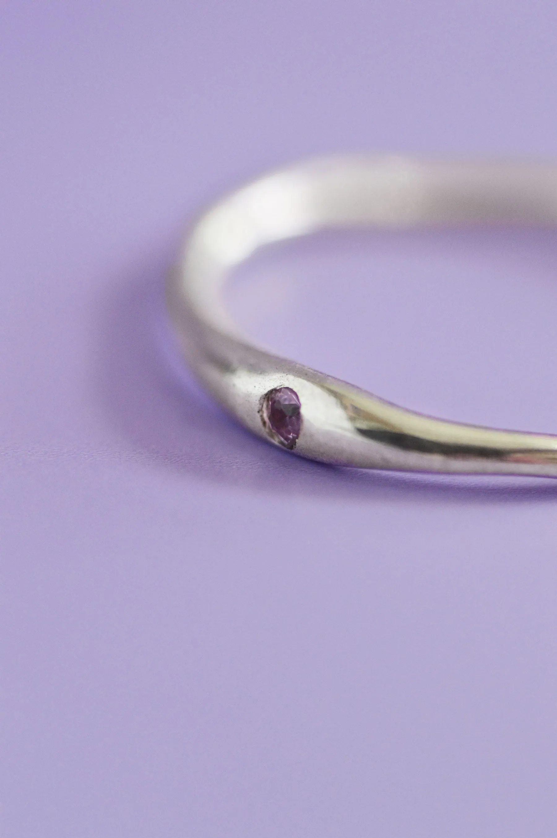 Siyum Rhodolite Garnet Silver Ring