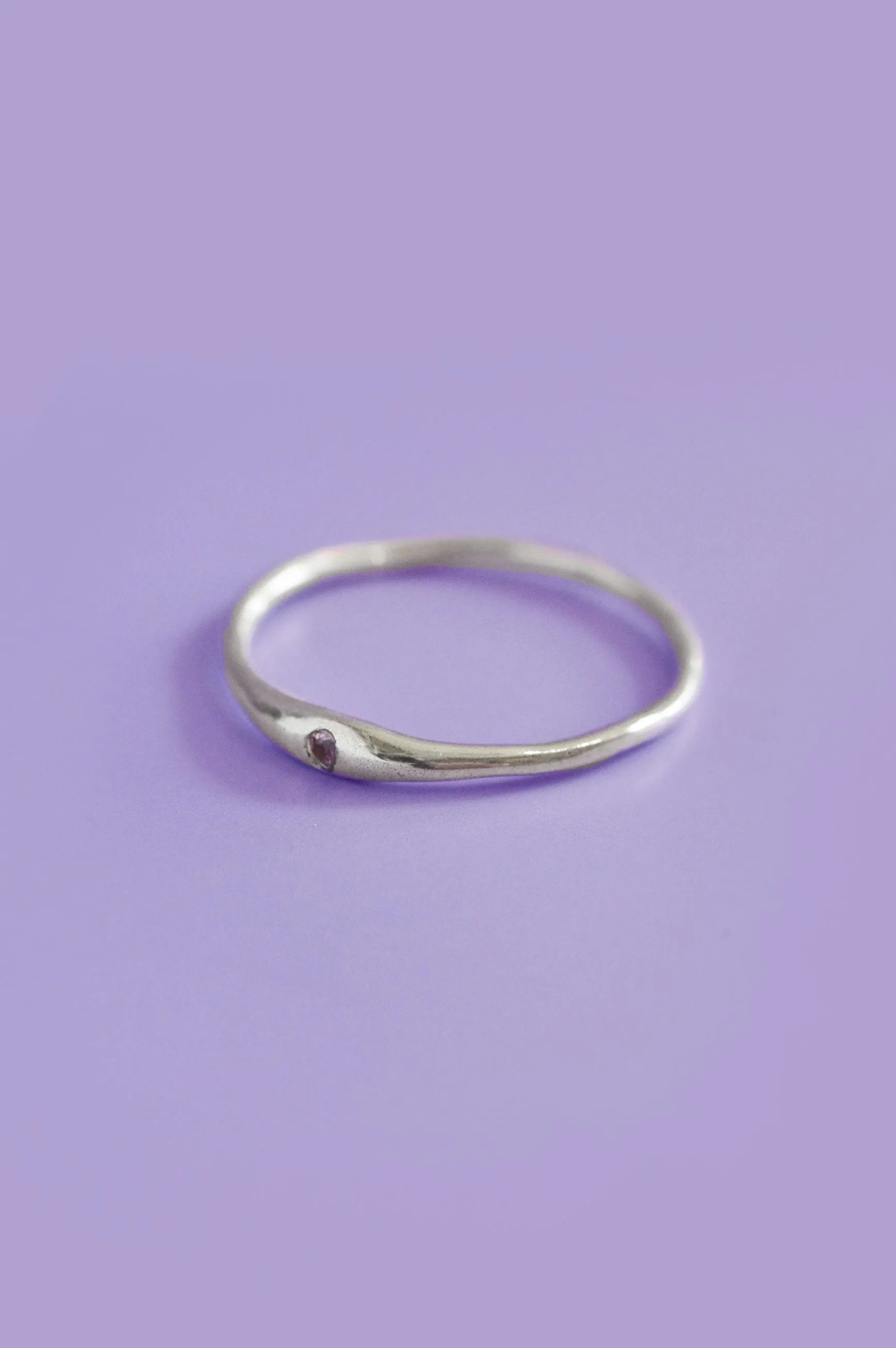 Siyum Rhodolite Garnet Silver Ring