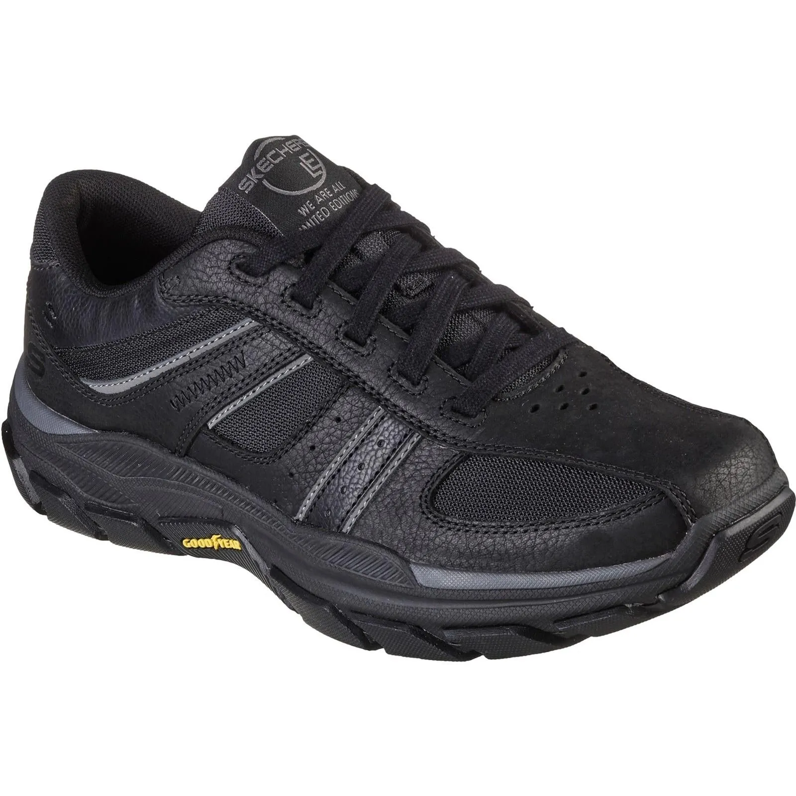 Skechers 204330 Respected Schnür-Sneaker für Herren in weiter Passform