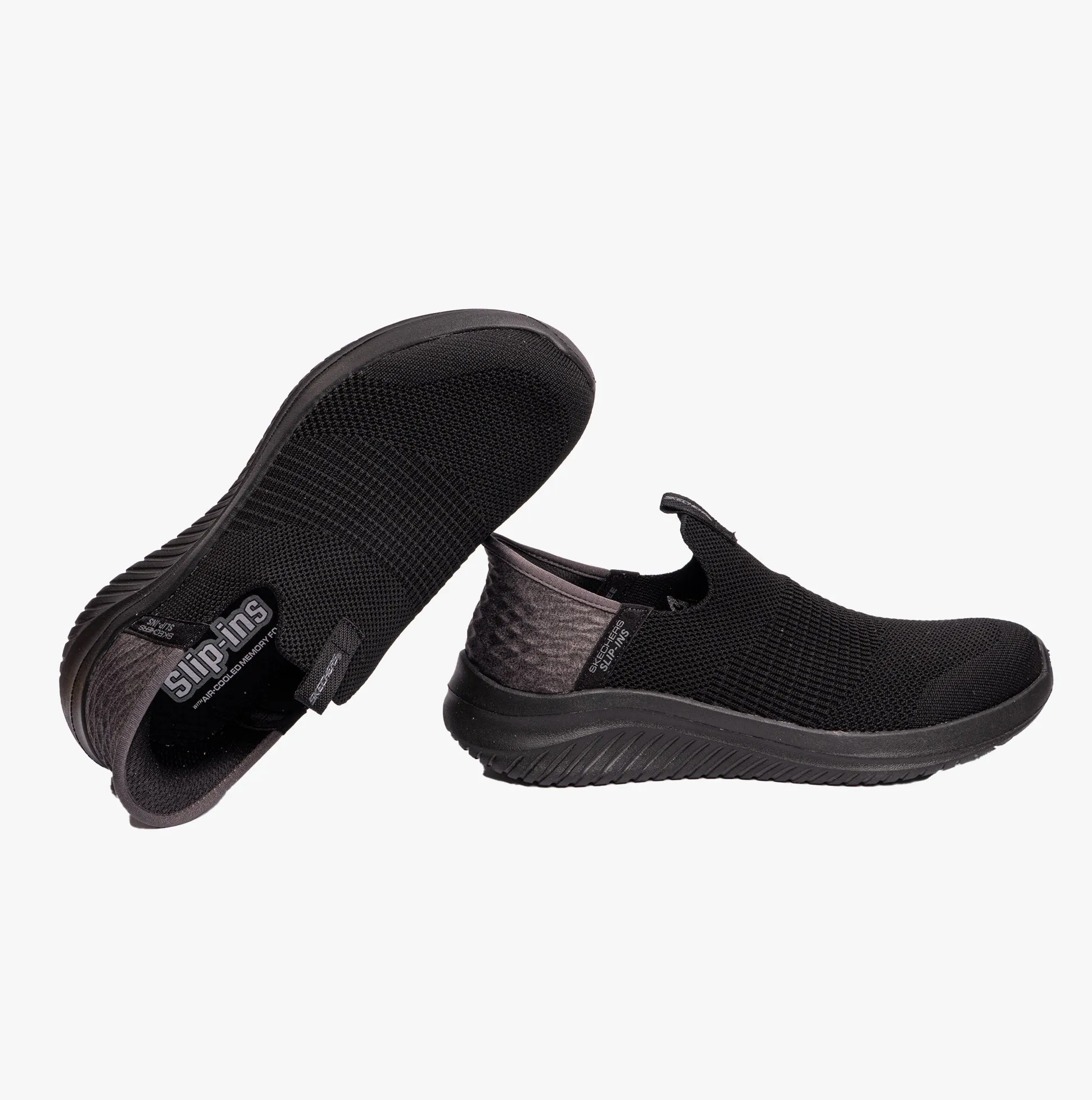 Skechers 403844L/BBK ULTRA FLEX 3.0 - SMOOTH STEP Boys Boy's Casual Shoes Black