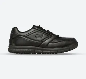 Skechers 77156EC Work Relaxed Fit Nampa Sr Herren-Sneaker mit weiter Passform