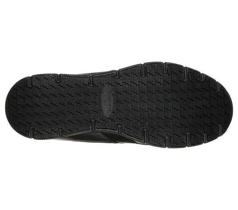 Skechers 77156EC Work Relaxed Fit Nampa Sr Herren-Sneaker mit weiter Passform