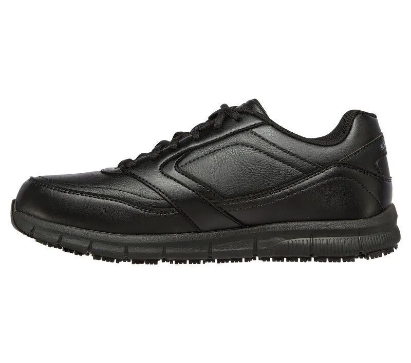Skechers 77156EC Work Relaxed Fit Nampa Sr Herren-Sneaker mit weiter Passform