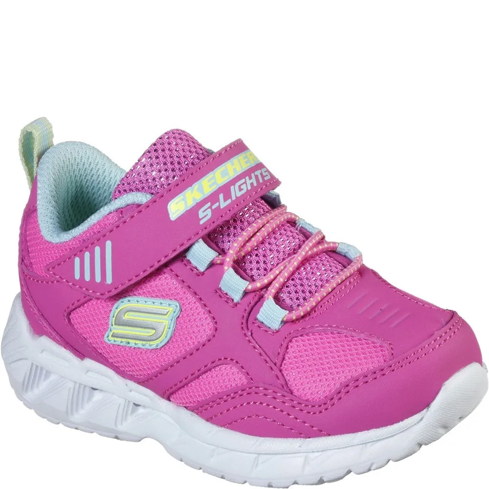Skechers S Lights Magna-Lights Expert Level Touch Fastening Trainer
