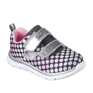 Skechers Skech-Lite Lil' Dots Touch Fastening Trainer