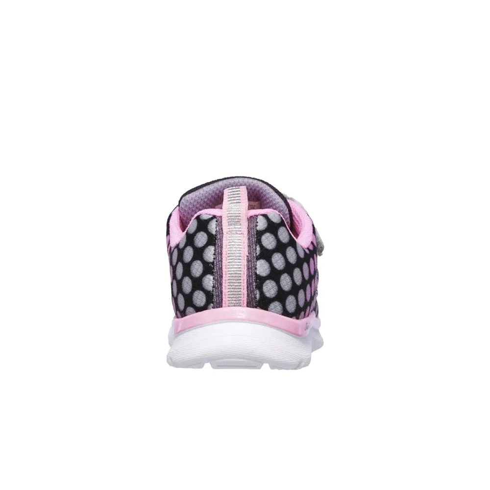 Skechers Skech-Lite Lil' Dots Touch Fastening Trainer
