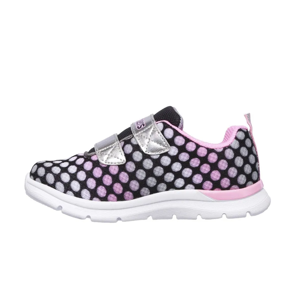 Skechers Skech-Lite Lil' Dots Touch Fastening Trainer