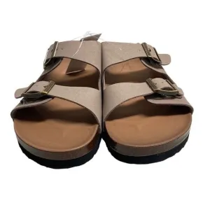 SKECHERS Women’s Granola Sandal Luxe Foam Size 10 Taupe New With Tags 56090/Tpe