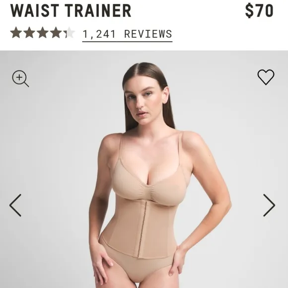 SKIMS Waist Trainer Size Medium Clay Waist Cincher