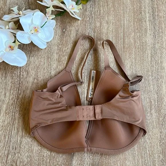 SKIMS Weightless Scoop Bra Sienna Size 34DDD